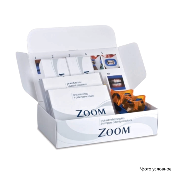 Картинка Philips Zoom Chairside Double Kit - двойной набор для отбеливания зубов (без домашнего ухода) DIS570/01 0 из 1 