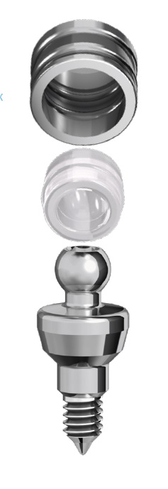 Аттачмент шаровидный a+b+c / Abutment Attachment Ball a+b+c P5-3.75,4 set купить