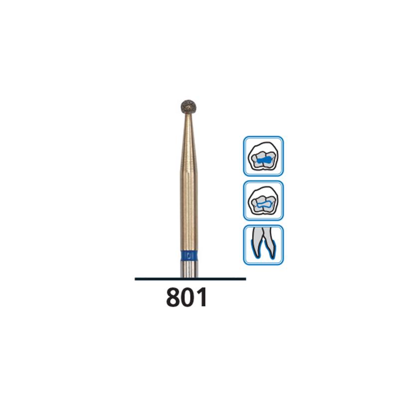 Бор (абразив) алмазный FG diamond piranha medium long shank 801/014M DFS 539918SL купить