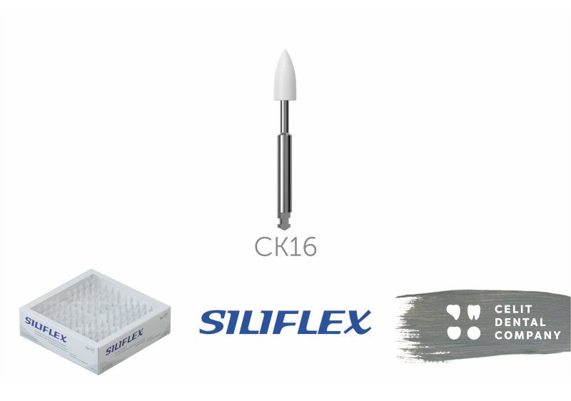 Головки эластичные стоматологические Siliflex СК16 100шт купить