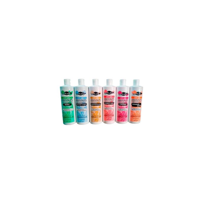 Гель SORBET APF gel vanilla dye-free 480мл со фтором вкус ванили купить