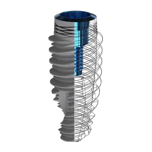 Картинка Имплантат конический с конической платформой / Implant Conical with conical platform I5C-3.75,11.5 0 из 3 