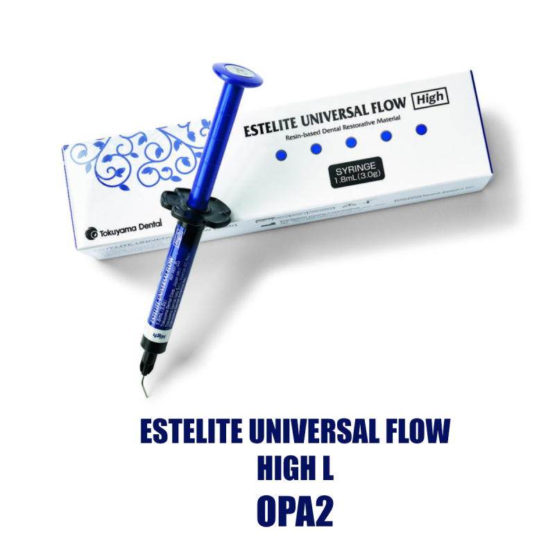 Эстелайт Юниверсал Флоу/ Estelite Universal Flow High L шприц 3г ( 1,8мл ) OPA2  высок 13854 купить