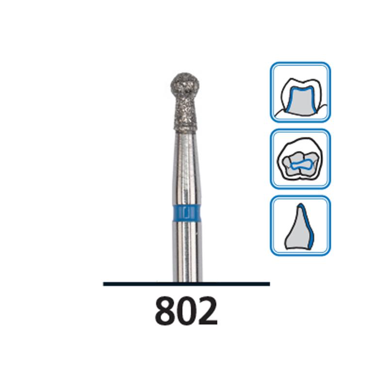 Бор (абразив) алмазный FG diamond medium short shank 802/016M DFS 530338ku купить