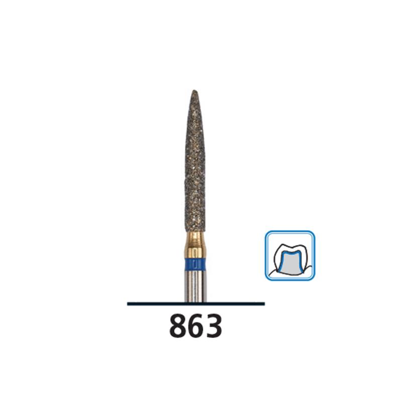 Бор (абразив) алмазный FG diamond Piranha medium 863/016M DFS 539288 купить