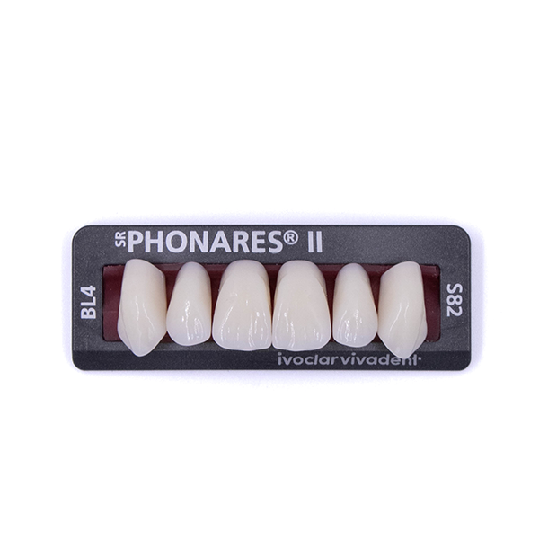 Зубы фронтальные верхние  SR Phonares II Ant. set of 6 S82 BL4 644943 купить