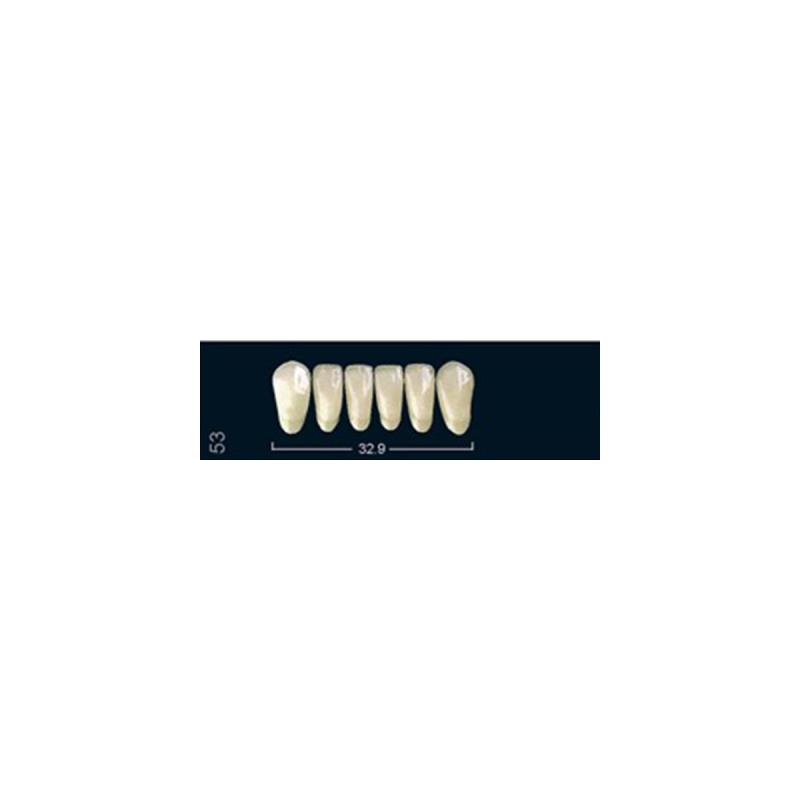 Зубы искуственные фронтальные нижние Ivoclar Set of 6 L UK53 A2 купить