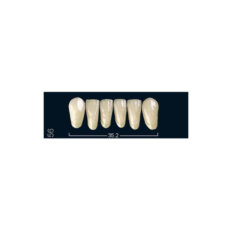 Зубы искуственные фронтальные верхние Ivoclar Set of 6 U OK36 A3 купить
