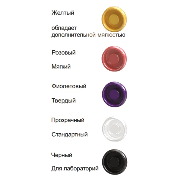 Колпачки силиконовые прямые/Locator Male Processing Package Assembly P25-a,b/10 купить