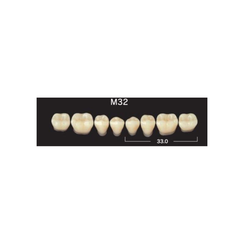 Зубы акриловые New Ace & Naperce цвет А1 фасон S4/М32 купить