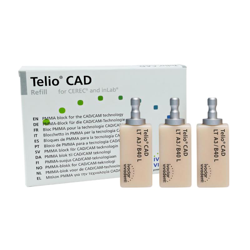 Телио блоки / Telio CAD CEREC/inLab LT A3 B40L/3 акриловые блоки 627721AN купить