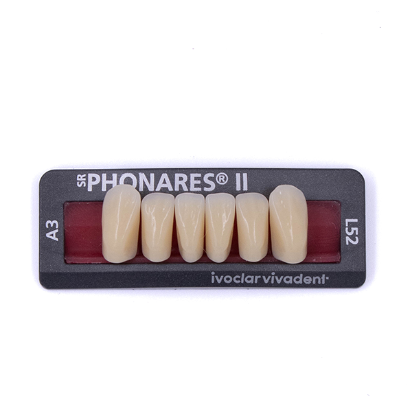 Зубы фронтальные нижние  SR Phonares II Ant. set of 6 L52 A3 645206 купить