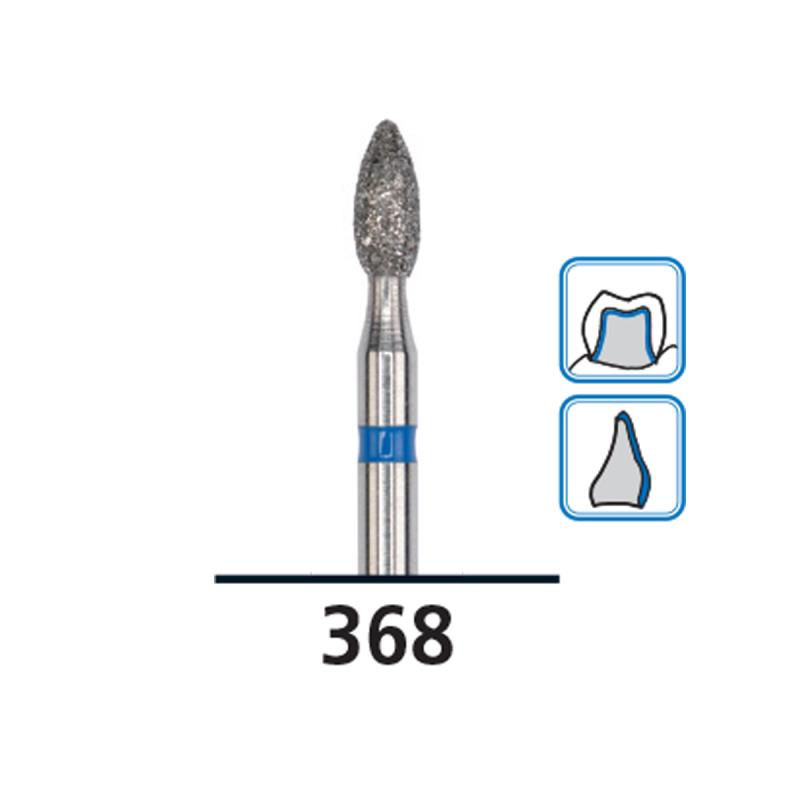 Бор (абразив) алмазный FG diamond medium short shank 368/016M DFS 535268ku купить