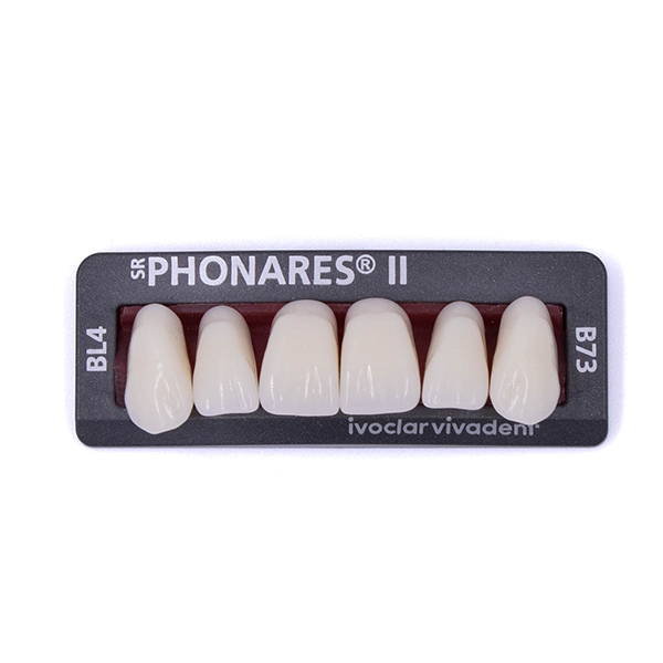 Зубы фронтальные верхние  SR Phonares II Ant. set of 6 B73 BL4 645083 купить